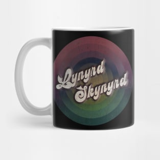 retro vintage circle Lynyrd Skynyrd Mug